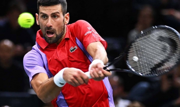 Djokovic bỏ thi đấu tại Paris Masters vào phút cuối