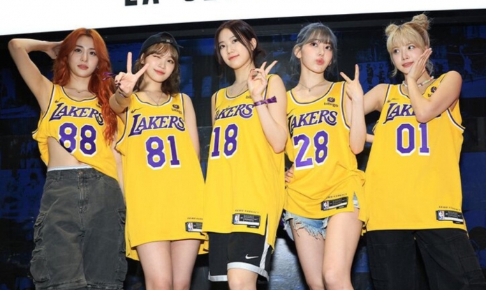 Dàn idol Kpop cực phẩm xuất hiện tại trận đấu của Los Angeles Lakers