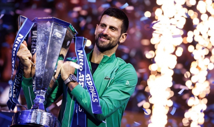 Vừa vô địch ATP Finals, Djokovic tham vọng phá vỡ kỷ lục ‘bất khả thi’