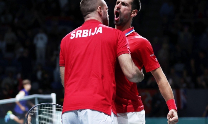 Djokovic và Serbia ghi tên vào bán kết Davis Cup 2023