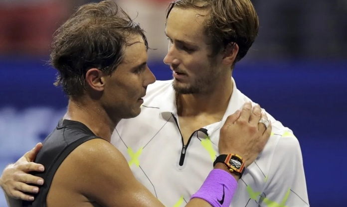 Daniil Medvedev tiết lộ suy nghĩ về sự trở lại sân đấu của Rafael Nadal