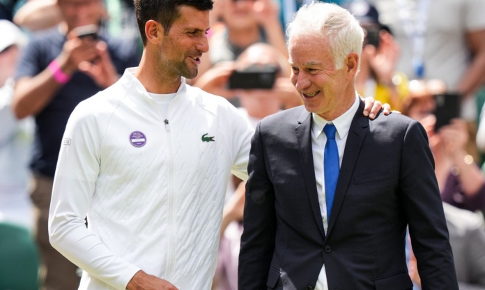 Huyền thoại quần vợt dành sự ưu ái đặc biệt cho Djokovic