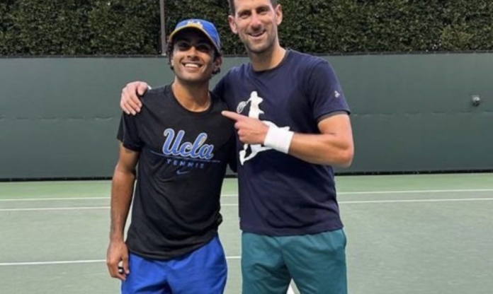 Djokovic bị tay vợt đại học 'khắc chế'
