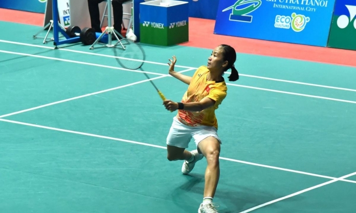Tay vợt nữ duy nhất của chủ nhà đi tiếp tại Vietnam International Challenge 2024