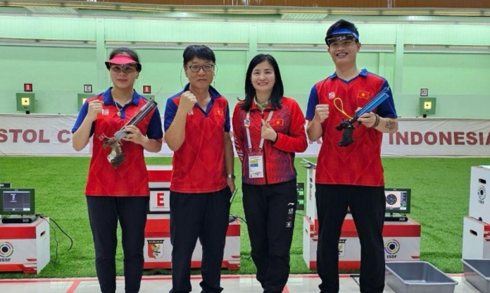 Xạ thủ Việt Nam quyết tâm tại vòng loại Olympic cuối cùng