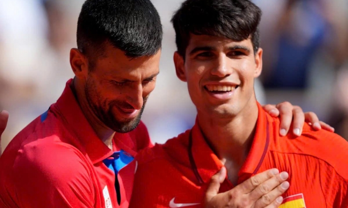 Djokovic và Alcaraz tụt hạng, Sinner giữ chắc ngôi số 1 thế giới