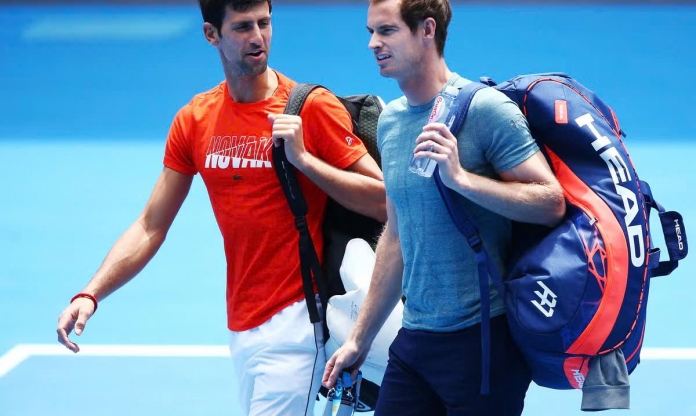 Murray vắng mặt tại giải đấu đầu tiên của Djokovic