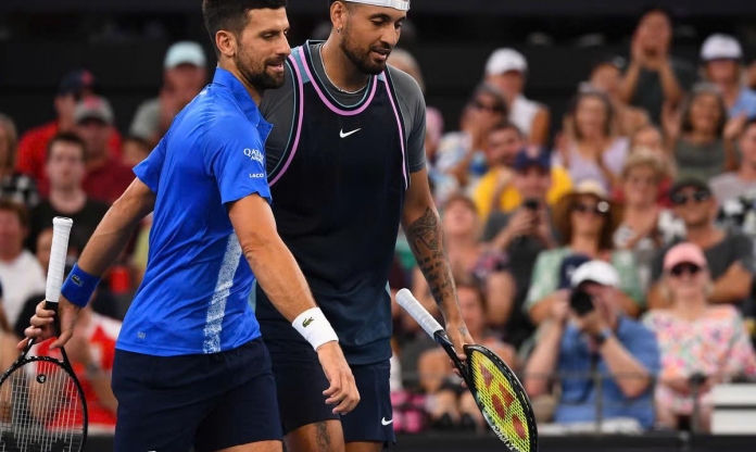 Djokovic và Kyrgios bị loại khỏi Brisbane International 2025