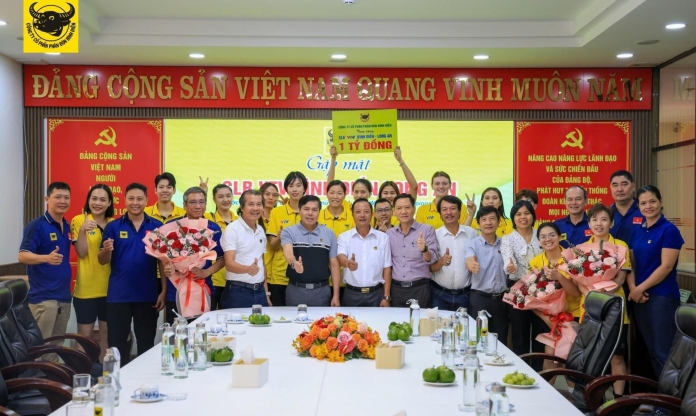 VTV Bình Điền Long An nhận thưởng nóng ngay trước giải Châu Á
