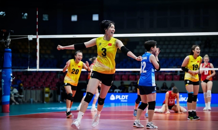 Bóng chuyền nữ Việt Nam rộng cửa vô địch AVC Nations Cup 2025