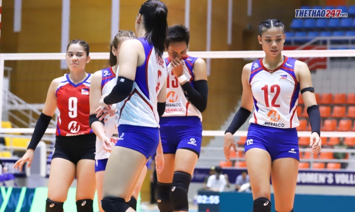 Philippines thua tiếc nuối, lỡ cơ hội leo đầu bảng AVC Nations Cup 2025