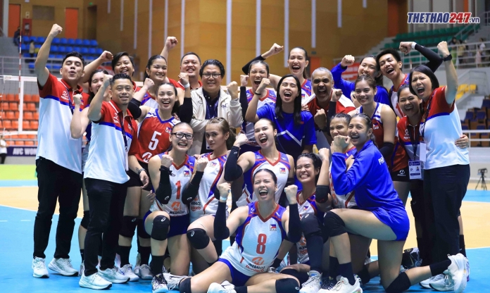 Bóng chuyền nữ Philippines dốc toàn lực, quyết chiến dàn sao Việt Nam