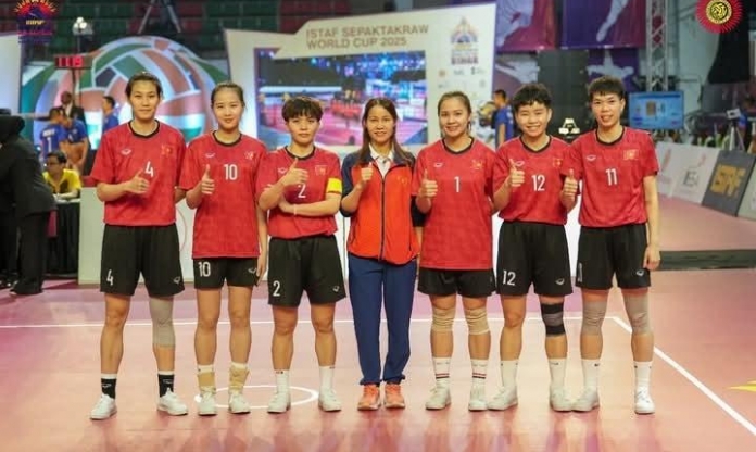 Cầu mây nữ Việt Nam quyết giành vàng tại giải vô địch thế giới 2025