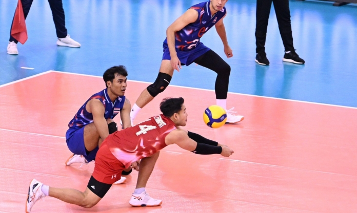 Thái Lan tiếp tục thắng đậm tại SEA V.League 2025