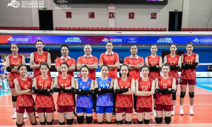 Tuyển bóng chuyền nữ Việt Nam vào bán kết giải Shanghai Future Stars 2025