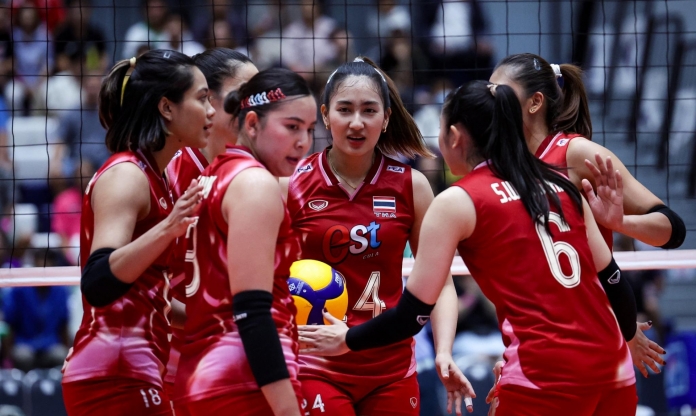 Thái Lan tiếp tục thắng nhọc tại SEA V.League 2025