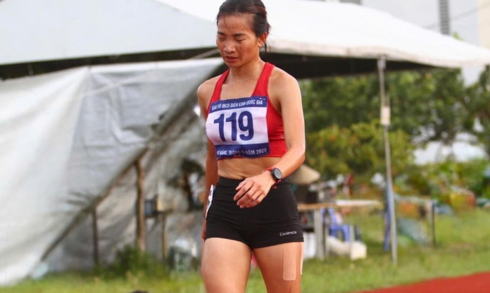 Nguyễn Thị Oanh 'mở hàng' HCV tại Giải điền kinh vô địch quốc gia 2025