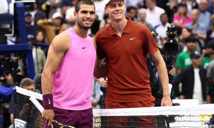 Sinner thừa nhận Alcaraz xuất sắc hơn