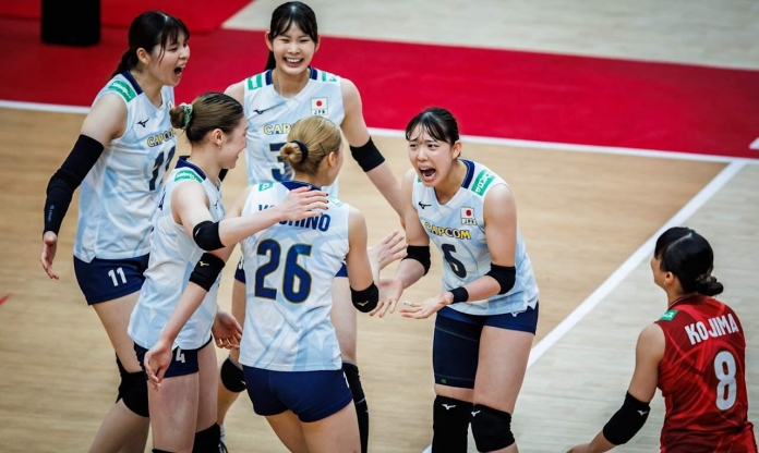 Bóng chuyền nữ Nhật Bản vượt mặt Trung Quốc, xếp số 1 Châu Á