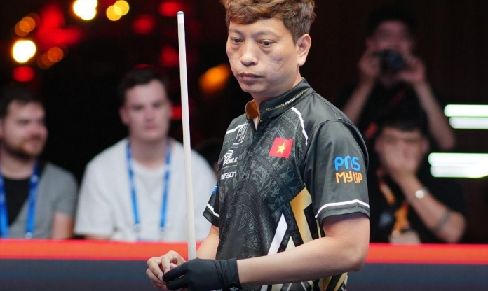 Dương Quốc Hoàng tuột vé tứ kết giải 10 bi vô địch thế giới 2025
