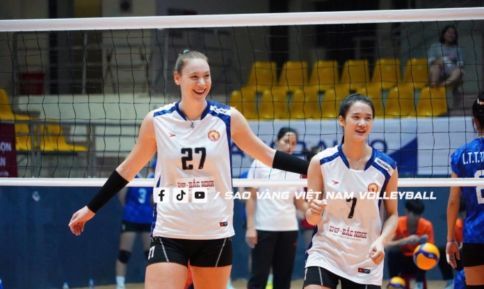 Xác định các cặp đấu bán kết tại giải bóng chuyền hạng A toàn quốc 2025