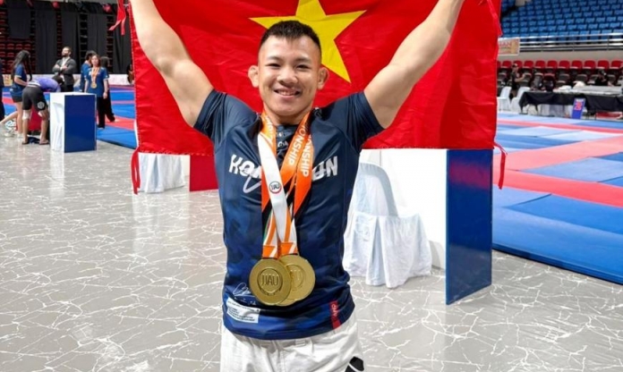 Đội tuyển jujitsu Việt Nam tạm đứng top 3 tại giải vô địch thế giới 2025