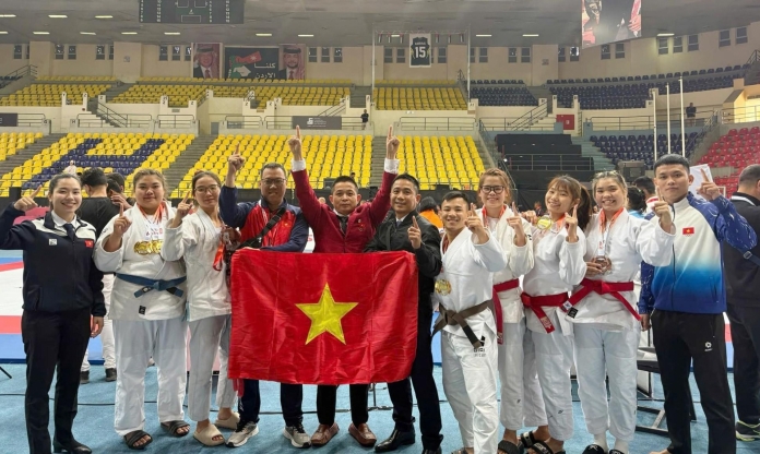 Đội tuyển jujitsu Việt Nam đứng thứ 3 toàn đoàn tại giải vô địch thế giới
