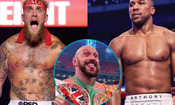 Tyson Fury dự đoán trận Anthony Joshua và Jake Paul chỉ bằng 3 từ