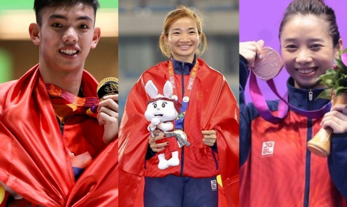 Những 'thợ săn' huy chương vàng của thể thao Việt Nam tại SEA Games 33