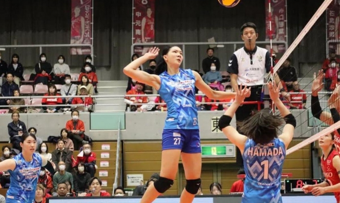 Trần Thị Bích Thủy chính thức ra mắt bóng chuyền nữ Nhật Bản