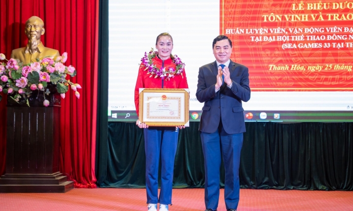 Chân chạy Quách Thị Lan nhận vinh dự lớn sau kỳ SEA Games thành công