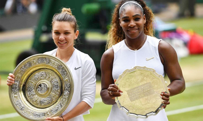 Serena Williams có hành động gây sốc trước thông tin Halep bị cấm thi đấu