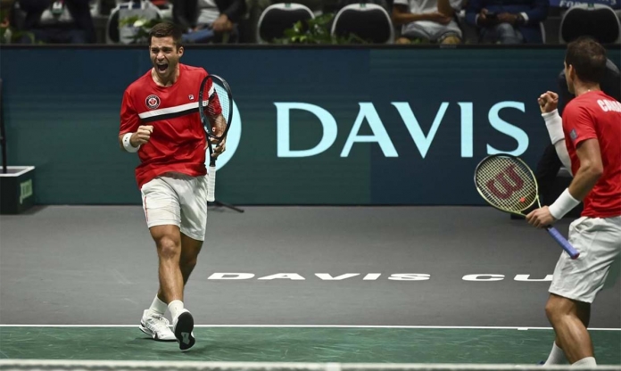Tuyển quần vợt Mỹ và Pháp bất ngờ thất thủ ở Davis Cup 2023