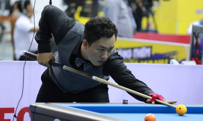Đào Văn Ly lách qua khe cửa hẹp World Cup carom 3 băng 2023