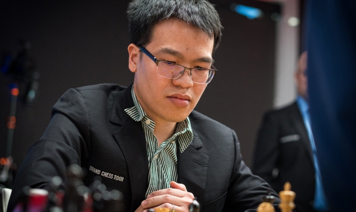 Hạ gục khắc tinh Wesley So, Lê Quang Liêm dẫn đầu giải cờ vua Grand Chess Tour danh giá