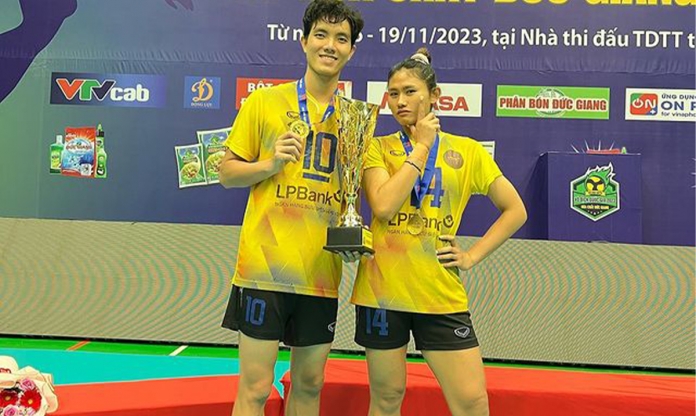Vô địch giải VĐQG cùng Ninh Bình LPBank, ngoại binh Darin Pinsuwan thiết lập cột mốc đặc biệt
