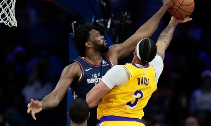 Joel Embiid lập triple-double, nhấn chìm Los Angeles Lakers với khoảng cách hơn 40 điểm