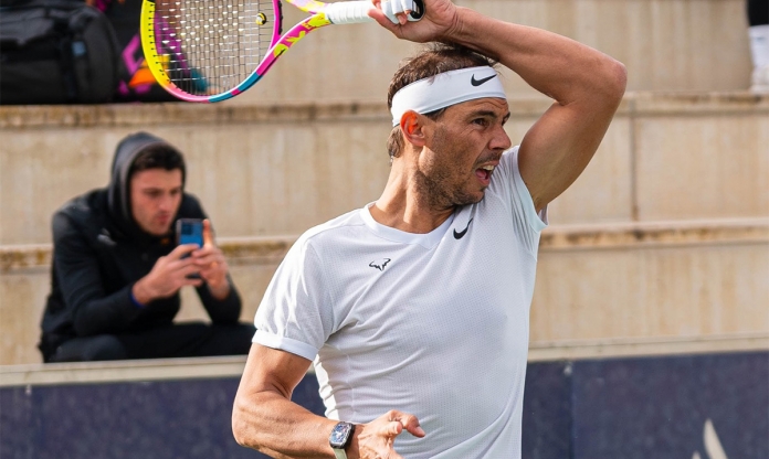 Rafael Nadal tập luyện cùng 'hàng khủng', sẵn sàng cho ngày trở lại