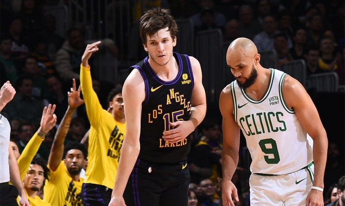 Chấp LeBron James - Anthony Davis, Los Angeles Lakers vẫn thắng dễ Boston Celtics ngay trên sân khách