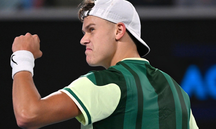 Kết quả tennis 1/2: Holger Rune thắng dễ