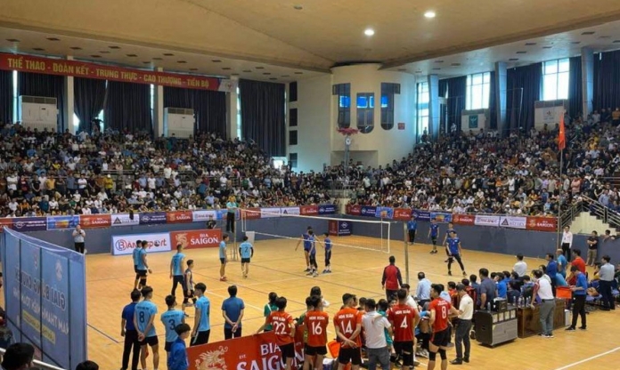 Chủ nhà Hà Tĩnh sẵn sàng cho các trận đấu giải bóng chuyền VĐQG 2024