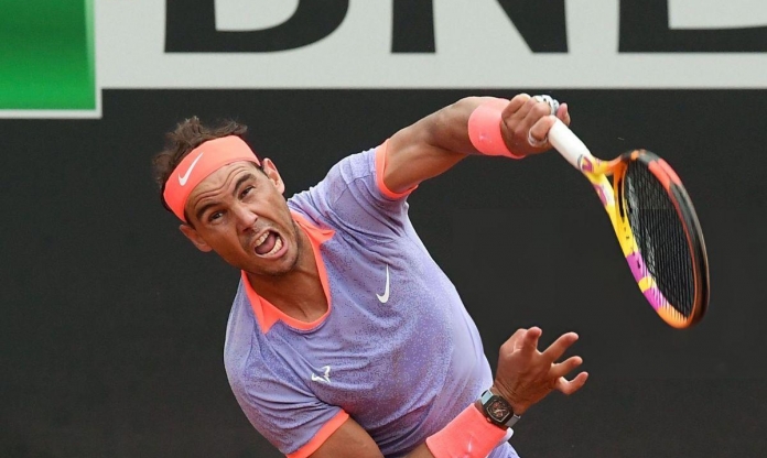 Rafael Nadal thua chóng vánh ở Rome Masters 2024