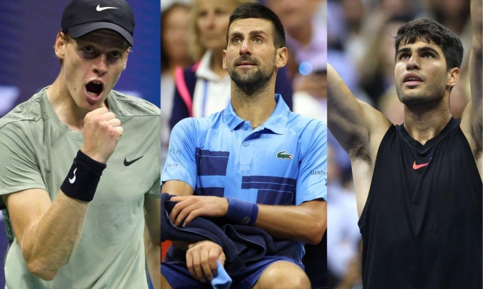 Sinner, Alcaraz, Djokovic 'dưới cơ' một tay vợt nữ ở US Open 2024