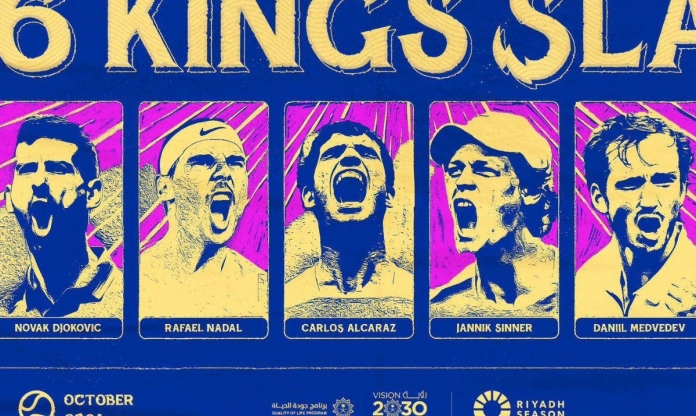 Lịch thi đấu tennis 6 Kings Slam 2024 mới nhất