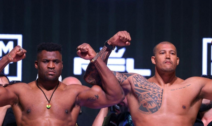 Ngannou 'nhẹ kí' hơn Ferreira trước ngày trở lại sàn MMA