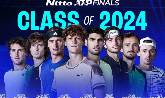 Lịch thi đấu, kết quả tennis ATP Finals 2024 mới nhất