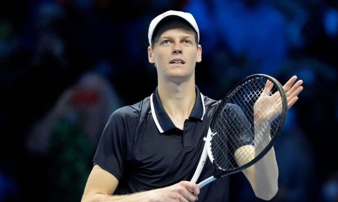 Sinner khẳng định sức mạnh trận ra quân ATP Finals 2024