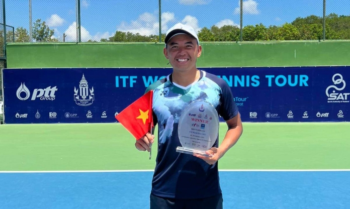 Lý Hoàng Nam tăng hạng, bỏ xa nhà vô địch Grand Slam trên BXH tennis thế giới