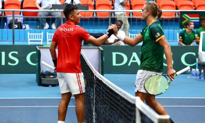 Tennis Việt Nam vắng mặt ở vòng play-off thăng hạng Davis Cup 2025