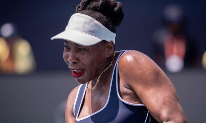 Vượt mức tuổi 'đỉnh cao đời người', huyền thoại Venus Williams vẫn dự Indian Wells